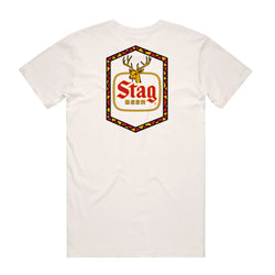 Mosaic Golden Classic Tee - Stag Beer 