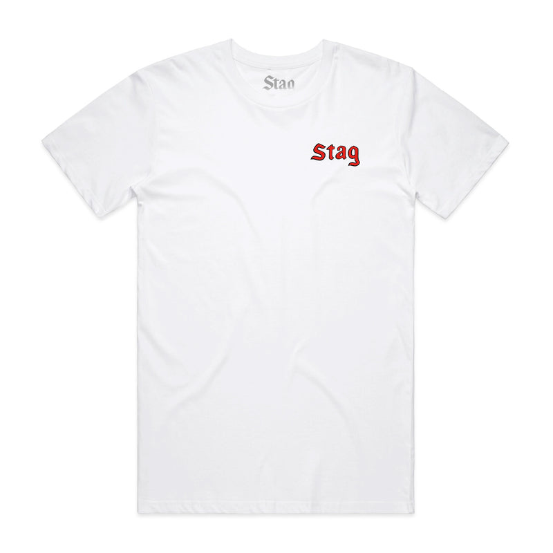 VINTAGE SIGN TEE - Stag Beer 