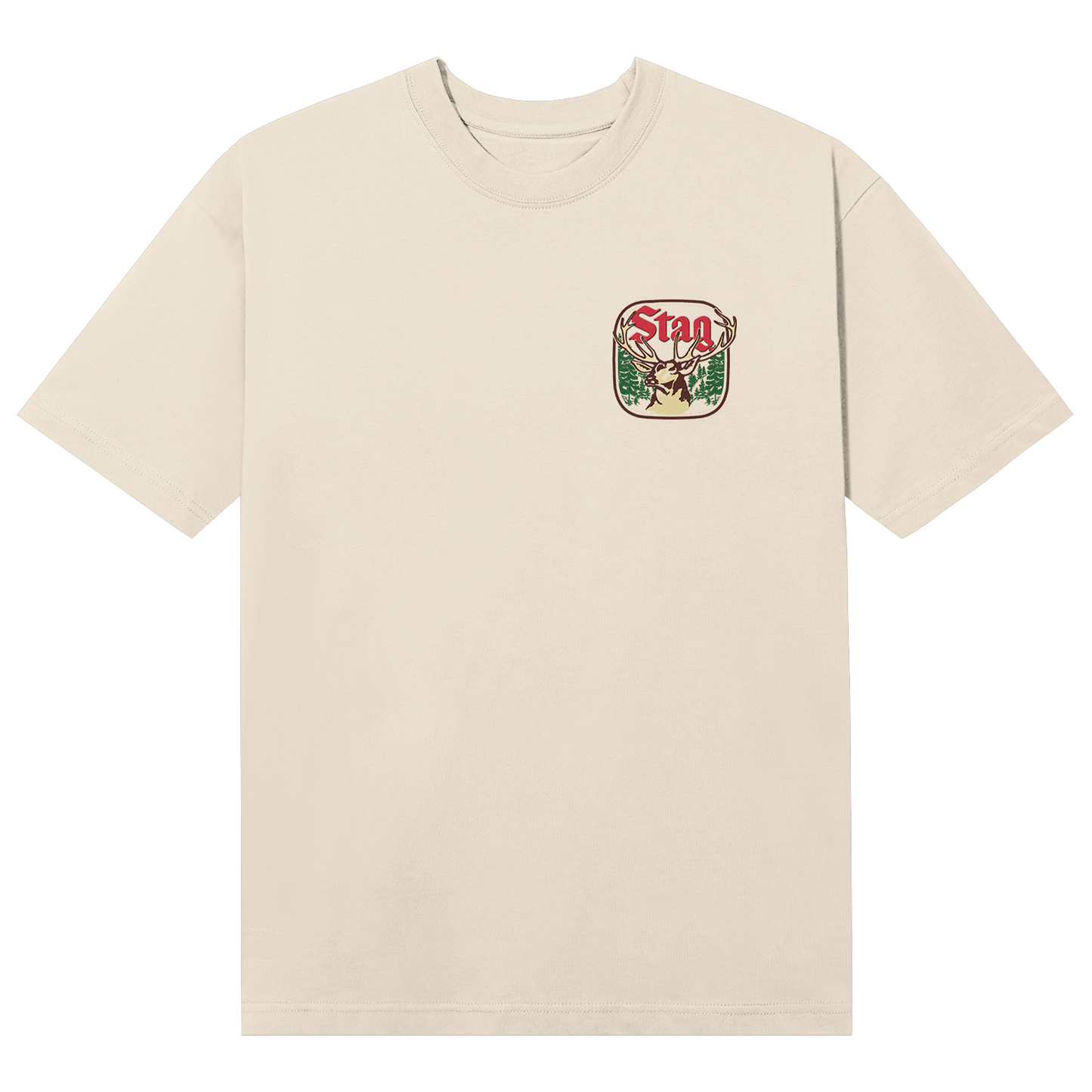 SINCE 1851 NATURAL TEE - Stag Beer 