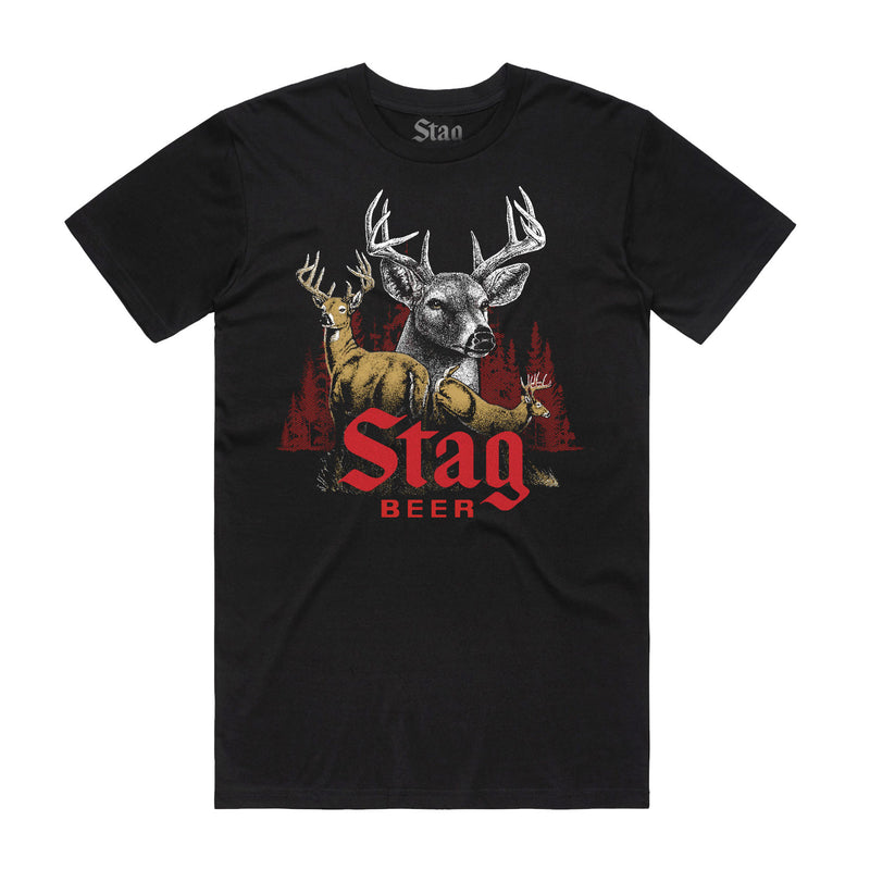 STAG DEER TEE - Stag Beer 