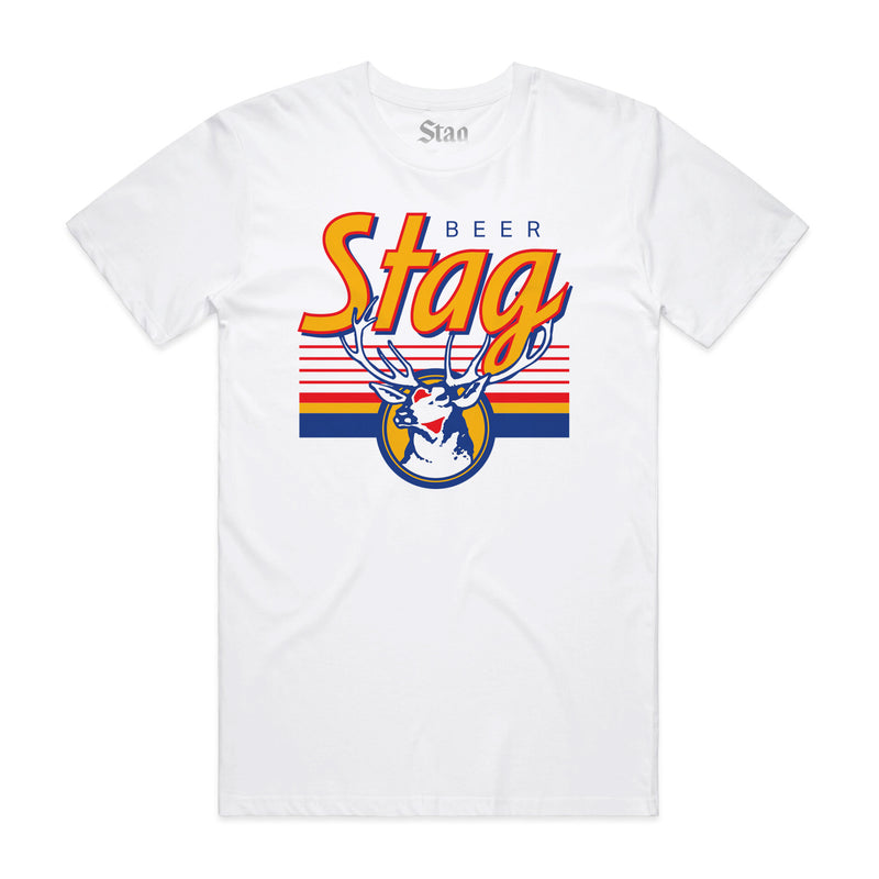 STAG STRIPES TEE - Stag Beer 