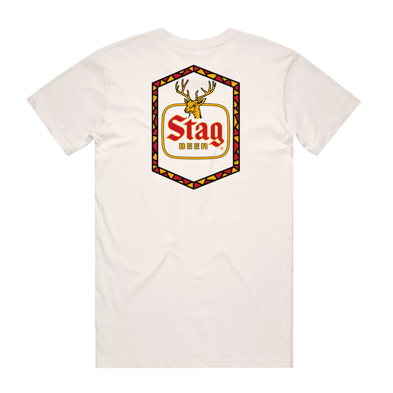 Mosaic Golden Classic Tee - Stag Beer 