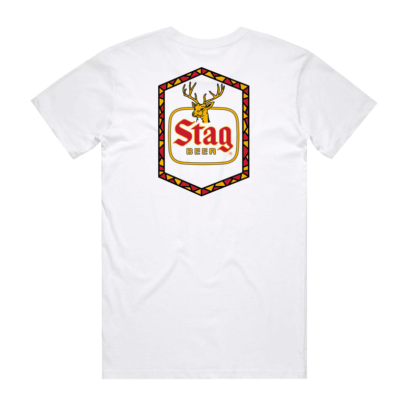 Mosaic Golden Classic Tee - Stag Beer 