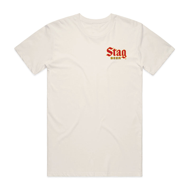 Mosaic Golden Classic Tee - Stag Beer 
