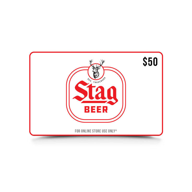 STAG MERCH GIFT CARD - Stag Beer 