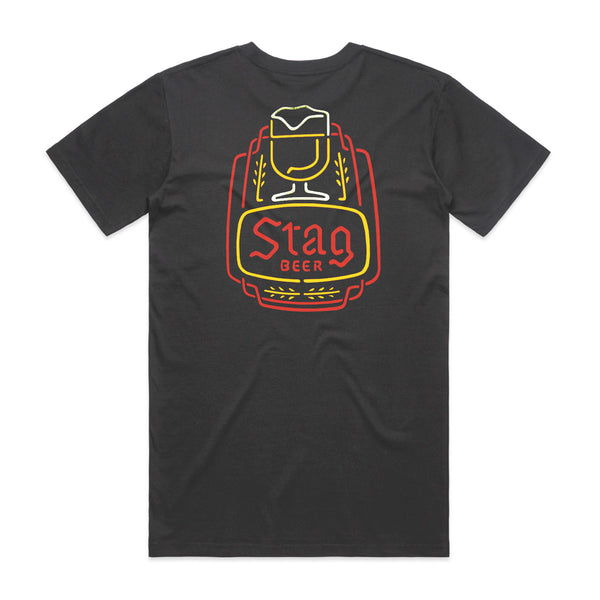 Vintage Bar Sign Tee - Stag Beer 