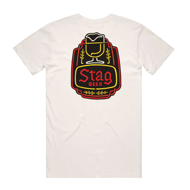 Vintage Bar Sign Tee - Stag Beer 