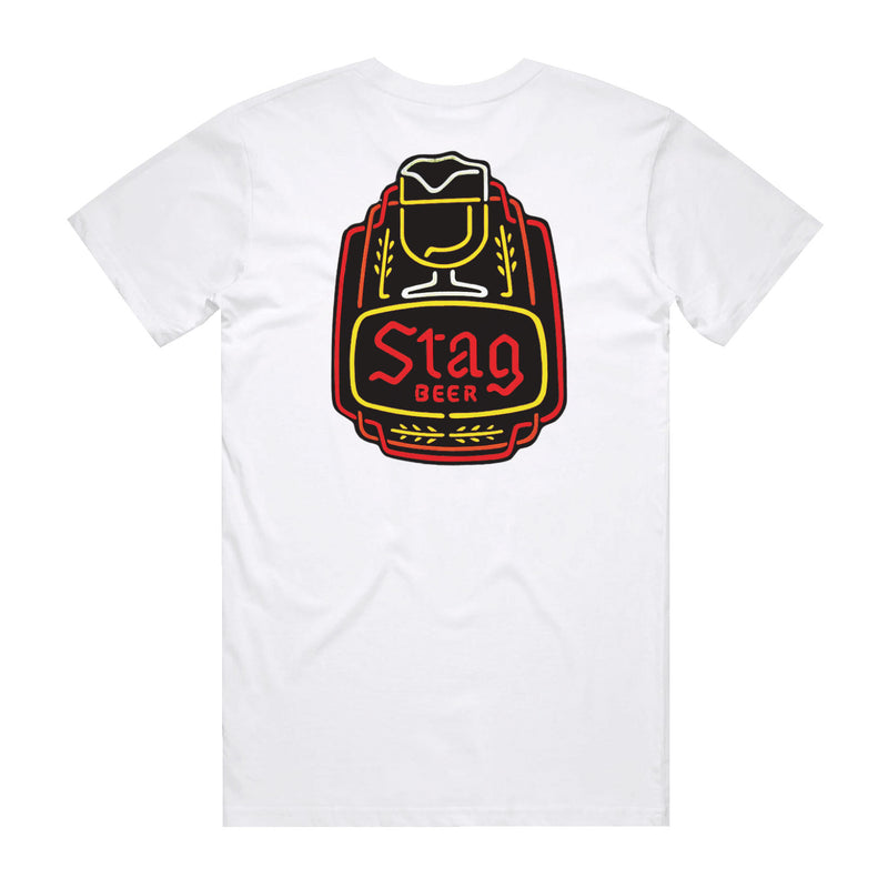 Vintage Bar Sign Tee - Stag Beer 